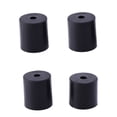 thumbnail image 5 of 4pcs Non-stick Silicone Hot Bed Leveling Column High Temperature Solid Spacer Platform Leveler for 3D Printer (Black), 5 of 8