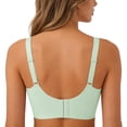 thumbnail image 6 of Teyfeniy Womens Jelly Bras Wireless Seamless Full Coverage Breathable Elastic Strap Solid Color Push Up Stretchy Comfy Bralettes Support Minimizer Bras, 6 of 7