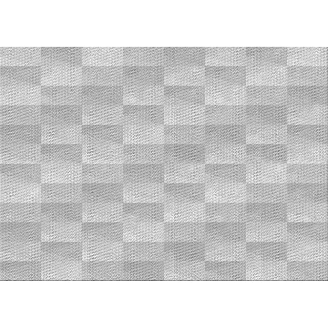 Ahgly Tapis Rectangulaire Lavable en Machine Intérieur Transitionnel Gris Foncé, 2 Pieds x 4 Pieds