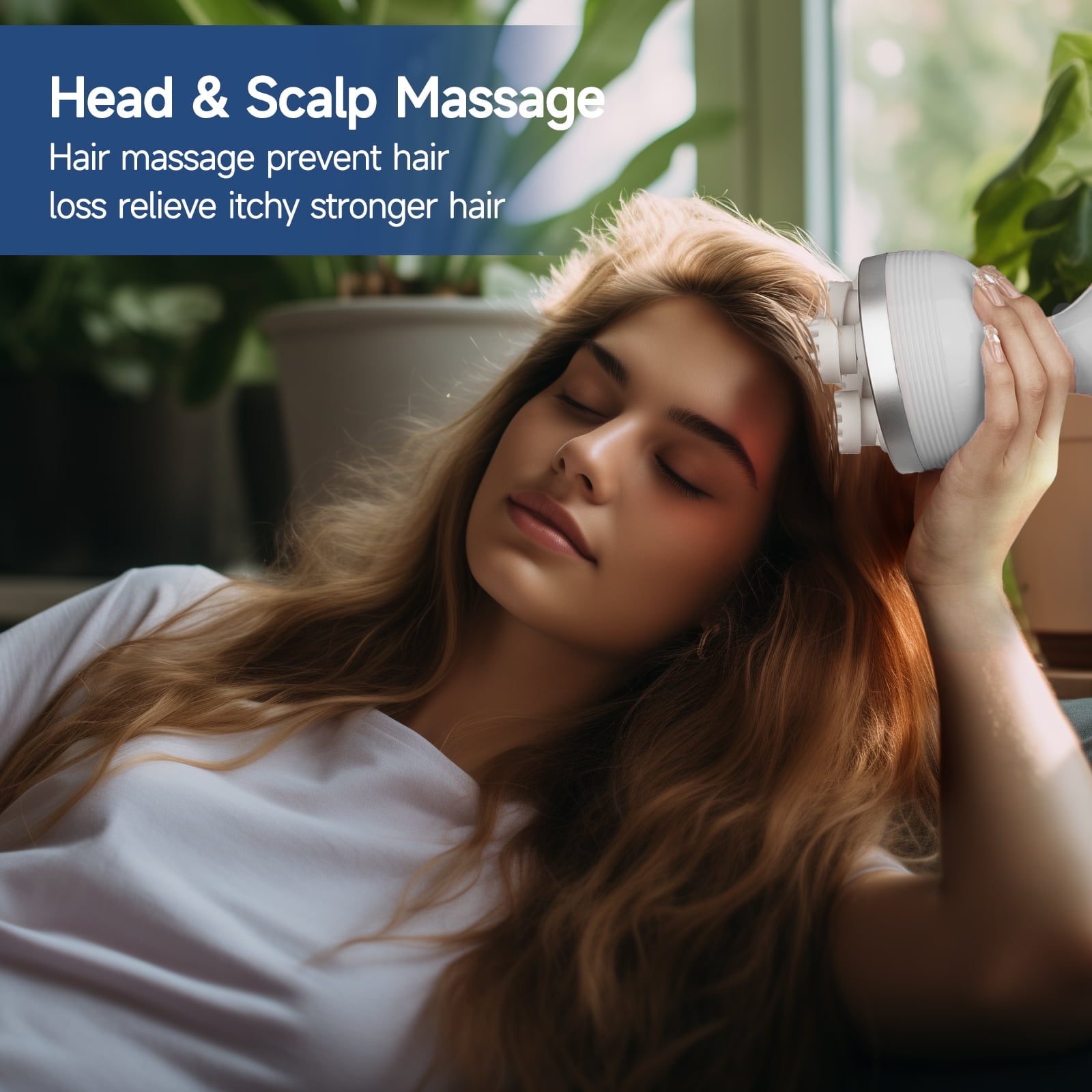 Morfone Electric Cordless Hair Scalp Massager with Kneading 76 Massage Nodes, Handheld Portable Head Scratcher Massager for Hair Growth, Deep Clean and Stress Relax, Gifts for Men Dad - Walmart.com