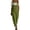 Green, variant on Fgnfyis Womens Overalls Summer Solid Color Pocket Straight Leg Jumpsuit Casual Loose Fit Piece Rompers for Women Green XL