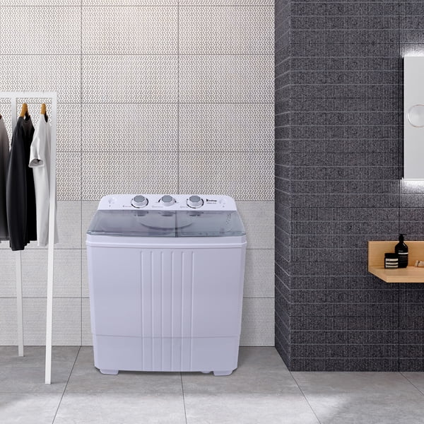 Goorabbit Electric Laundry Washer,Spin Dryer For Clothes,Portable Washing  Machines Semi-Automatic Mini Washer and Spinner,10Lbs Capacity – The Market  Depot