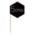 thumbnail image 1 of Kowledge Unit Velocity Art Deco  Fashion Toothpick Flags Cupcake Picks Party Celebration, 1 of 3