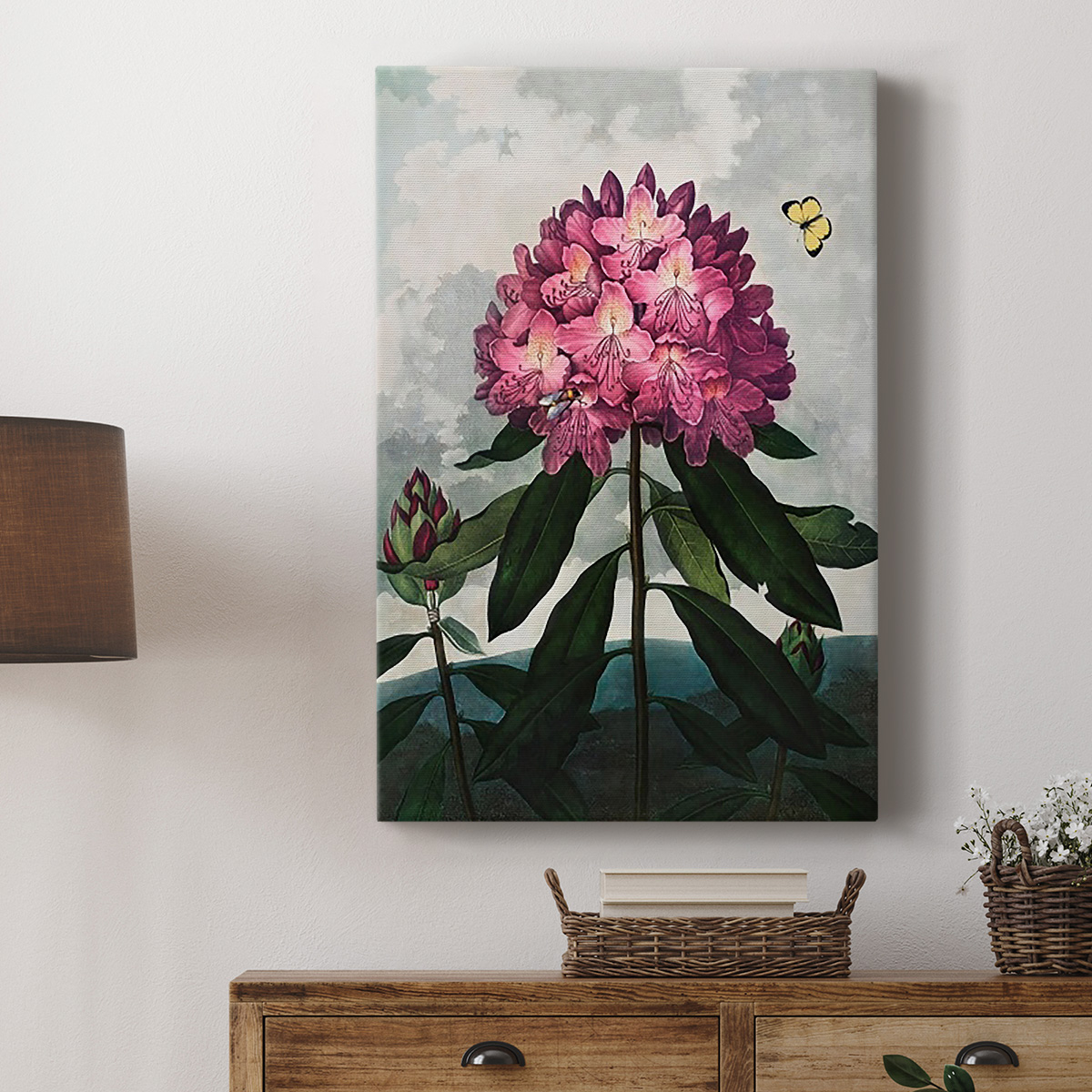 Temple of Flora X Premium Gallery Wrapped Canvas - Ready to Hang