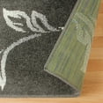thumbnail image 3 of Vine Modern Indoor Area Rug or Runner, 2.7' x 8', Black by Blue Nile Mills, 3 of 3