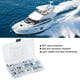 thumbnail image 5 of de manguera oreja combustible aceite 80pcs Dual Ear Fuel Hose Clamp Pinch Vehicle 360° Design 6 Tamaos,Abrazadera Abrazadera de manguera Abrazadera de manguera de doble oreja Abrazadera de manguera de Higoodz Accesorio de coche, 5 of 8