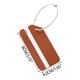 thumbnail image 4 of Fiudx Ofertas relámpago del día, solo en línea Etiqueta de equipaje de aleación de aluminio para maletas, etiquetas para bolsos, etiquetas para equipaje, bolsos, etiquetas para instrumentos escolares, 4 of 5
