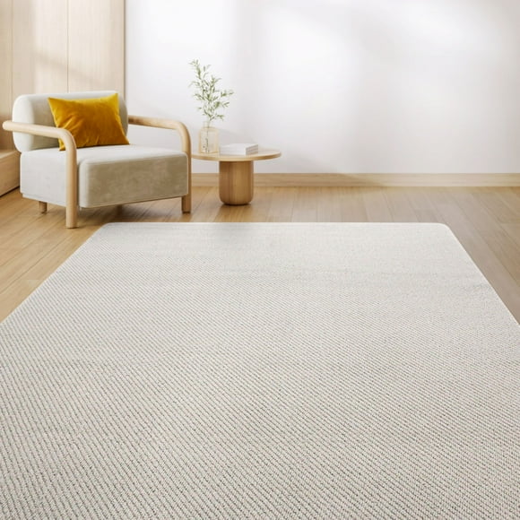 Tapis Mainstays lavable Finley blanc cassé tufté 6'x8'