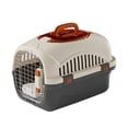 thumbnail image 2 of Cage pour Chien en Plastique Approuvée, Cage Rigide pour Chat avec Poignée, Grand Espace, Ventilée, Cage de Voyage Portable pour Animal de Compagnie, Multiples Très Grandes Cages pour Chat pour les Voyages en Plein Air, 2 of 4