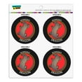 thumbnail image 1 of Komodo Dragon Refrigerator Fridge Locker Vinyl Circle Magnet Set, 1 of 3