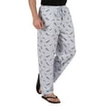 thumbnail image 3 of Inkmeso Printed Bottom Cotton Sleep Pajamas For Men's Elastic Waist Pajama Pants w/ Pockets, 3 of 7