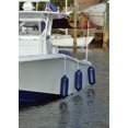 thumbnail image 3 of Taylor Made Boat Fender 252004 Storm Gard; Ribbed; Cylinder; Mid Atlantic Blue; Inflatable Vinyl; Reinforced Molded-In Eyelets; Single; For Marine Applications, 3 of 3