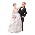 thumbnail image 2 of Figurita de boda Baoblaze estatua de resina creativa Estilo A 7 cm x 5 cm x 13 cm, 2 of 8