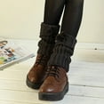 thumbnail image 1 of Jambières Torsadées Mode pour Femmes, Chaussettes Courtes à Rabat, 1 of 4