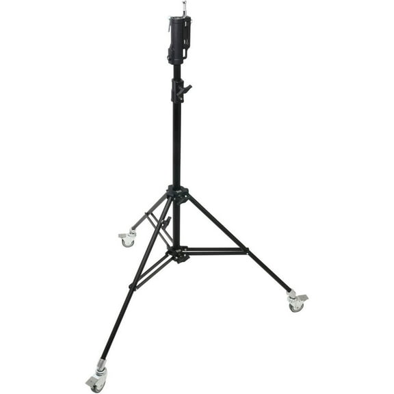 Kupo 2-Section Master Combo Stand with Casters, 7.5', Black