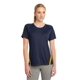 thumbnail image 1 of SPORT-TEK Camiseta de competidor PosiCharge Colorblock para mujer 4XL Azul marino verdadero/Oro deporte-tek LST351, 1 of 1