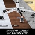 thumbnail image 3 of MotionGrey Roulettes Doubles pour Chaise de Bureau - Auto - Palettes à Rouleau, Roues Ergonomiques Rapides, Support Pivotant pour Chaise de Jeu de Bureau pour un Roulement Sécuritaire sur Toutes les Surfaces de Plancher (Ensemble de 5), 3 of 8