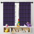 thumbnail image 5 of Blackout Kids Curtains,Purple Butterfly Pattern Childrens Insulated Curtains Set Of 2,Bedroom Essentials,Toddler Room Decor 42"x54", 5 of 5