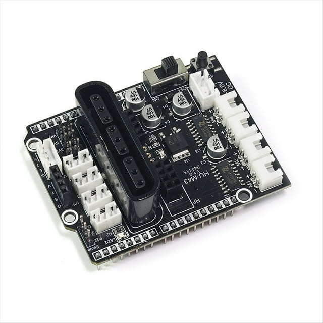4-Way Motor Expansion Board 4-Channel Motor Driver Expansion Module Motor Control 4WD Smart Car DIY Control Module