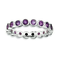 Amethyst Sterling Silver Ring