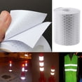 thumbnail image 6 of SENRISE Durable Reflective Tape Trailer Safety Warning Sign Conspicuity Tape Film Sticker 4 Colors, 6 of 6