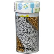 Great Value Silver and Gold Jimmies 1.9 oz Jar