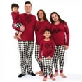 thumbnail image 3 of Touched by Nature Womens Unisex Holiday Pajamas, Bear, Small, 3 of 3