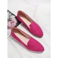 thumbnail image 3 of Women's Comfortable Soft Sole Flat Shoes, Brown Basic Loafers, 3 of 4
