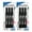 Black, variant on BAZIC Permanent Marker Chisel Tip, Jumbo Wide Black Color Markers (3/Pack), 1-Pack