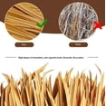 thumbnail image 2 of Thatched Roof Roll, Artificial Thatched Roof Simulation, Thatched Roof Tiles, Plastic PE Thatched Roof Shingle for Garden Patio Decoration, Reeds, 2 of 8
