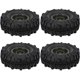 thumbnail image 2 of Neumáticos de goma con cubo de rueda de 1,9 pulgadas para coche trepador de control remoto D90/SCX10/CC01 1/10 (verde oliva), 2 of 8
