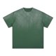 thumbnail image 1 of Tops para hombre, blusas y camisas de manga corta con cuello redondo para hombre, camisetas casuales con cuello redondo, deportivas, degradadas y desgastadas para hombre, blusas de licra para hombre, 1 of 4