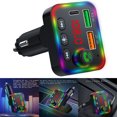 thumbnail image 1 of Bluetooth Compatible V5.3 Car Charger Car FM Transmitter Hands-Free MP3 Dual USB Fast Charging Car Kit Car Accessories, 1 of 1
