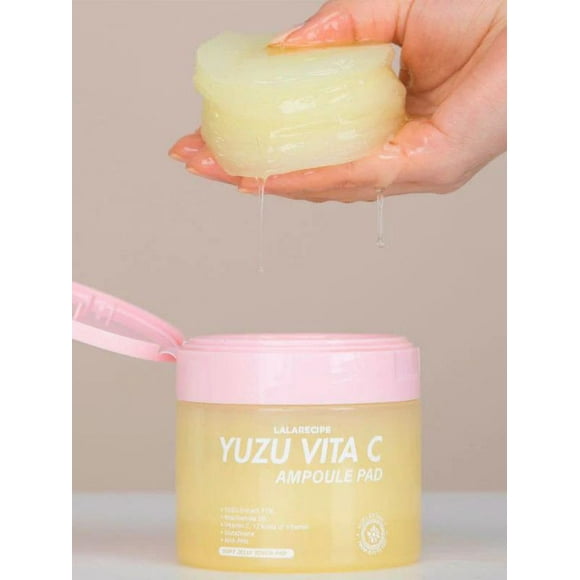 Lala Recipe Yuzu Vita C Ampoule Pad 150ml / 80pads