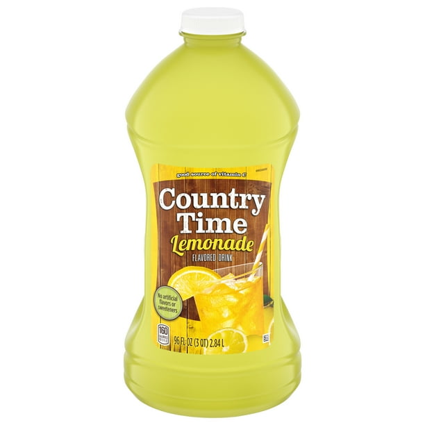 Country Time Lemonade Multiserve Kids Drink, 96 fl oz Bottle
