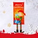 thumbnail image 3 of Inteprter 115x40cm Feliz Navidad decoración para el hogar Noel 2020 Navidad guirnalda adornos Navidad Feliz Año Nuevo decoración puerta delantera Banner Kits de decoración para fiestas elfos Inteprter HA001182-02, 3 of 6