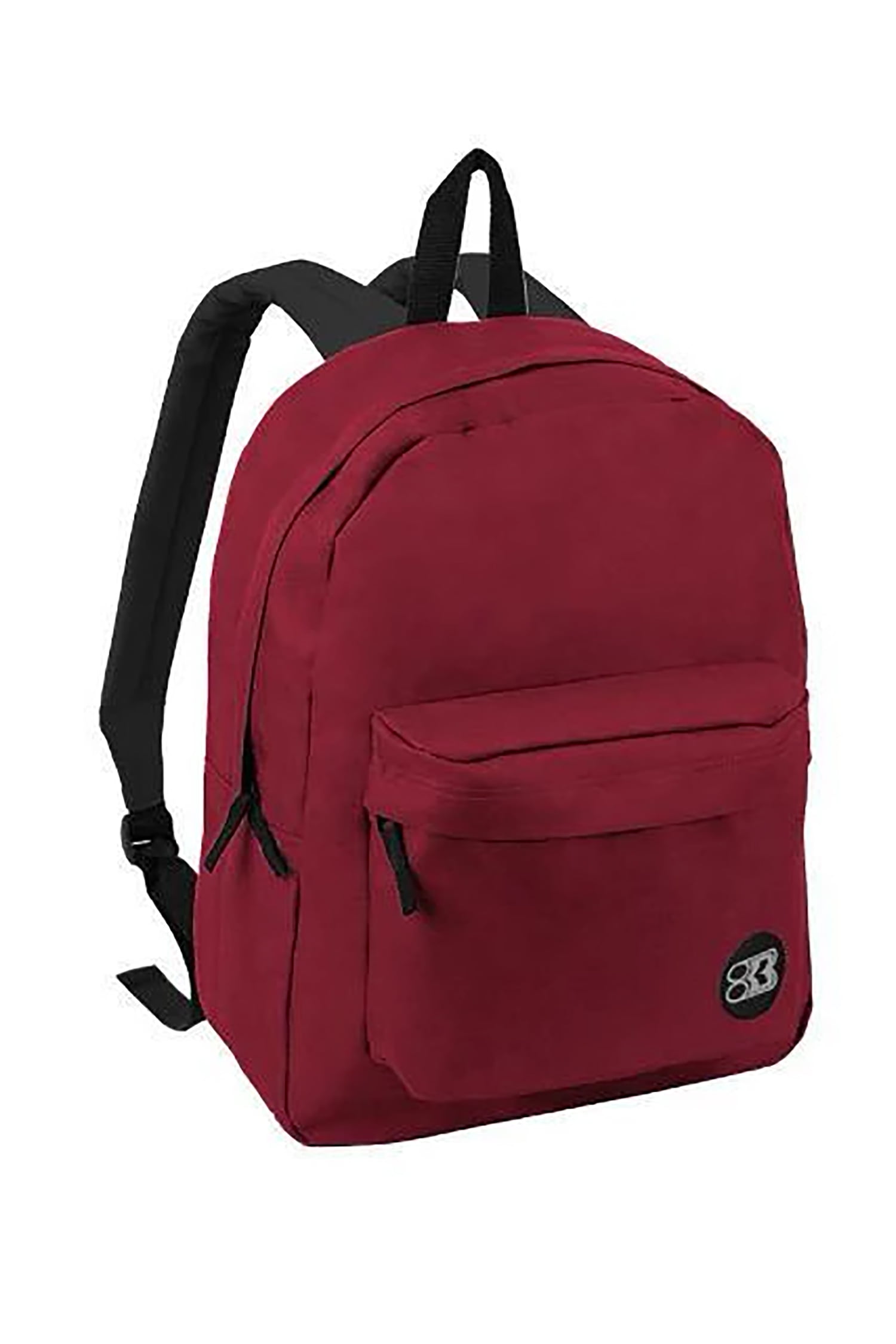 CLASSIC BACKPACK FOR GIRLS BOYS STORAGE OF SCHOOL BOOKS CLOTHES BURGUNDY - CLASSIC BACKPACK FOR GIRLS BOYS STORAGE OF SCHOOL BOOKS CLOTHES BURGUNDY -