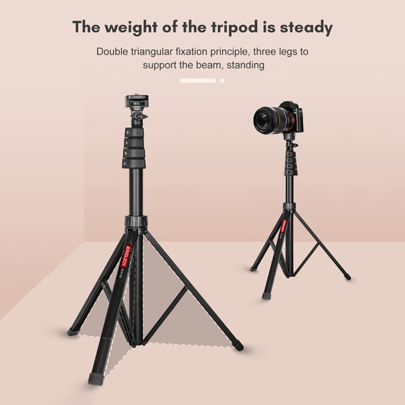 KINGJOY Tripod,Dsfen 1/4in Screw Ball Screw Ball Head Stand Stand Load Levels Adjustable With Head Clip Live Ball Head Clip 5 Levels Adjustable Kit Adjustable With 1/4in With 1/4in Screw Huiop Qisuo