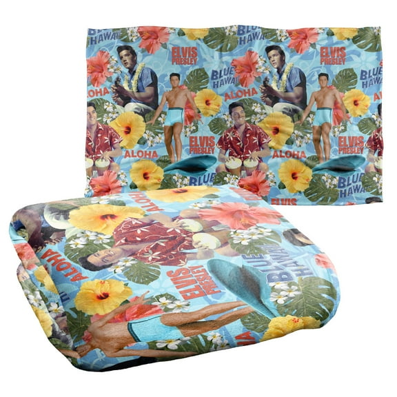 Elvis Presley Blue Hawaii Silky Touch Super Soft Throw Blanket 36" x 58"