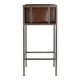 thumbnail image 5 of Butler Specialty Company Dennis 31 in. Seat Height Leather Accent Stool in Brown, 5 of 7