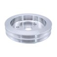 thumbnail image 4 of Polea de bomba corta,Polea de cigüeñal de 2 ranuras Accesorios para automóviles,Polea de cigüeñal de doble ranura conveniente,Piezas de repuesto Resistente Fácil de usar Alto, 4 of 8