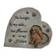 thumbnail image 1 of Piedra conmemorativa Mascota Lápida Perro Memorial Regalos Decoración Resistente a la intemperie Lápida para perro Tumba para jardín Patio, 1 of 9
