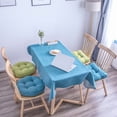 thumbnail image 4 of Xiao Hua Cojín Redondo Grueso para Silla de Comedor Marrón Oscuro -2 Piezas, Cojín de Encaje Suave Que Reduce la Presión, Cojín Antideslizante para Silla de Comedor para Sala de Estar Silla de Ocio,, 4 of 5