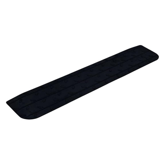 1 Pack 1" Rubber Threshold Ramp Wheelchair Ramp 2000 lbs Load Capacity Curb Ramps Anti-Slip Surface for Doorway Driveway Indoor Outdoor Use with 1 Channel Weighs 7.2lbs