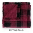 thumbnail image 2 of Sunbeam Red Buffalo Heated Throw, 2 of 8