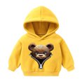 thumbnail image 2 of BaoFuBaoMei Travel Hoodies for Boys Girls Graphic Long Cuffed Sleeve Sweatshirt Tops Fleece Lined Loose Hooded Fall Clothing for School Daily Wear Outdoor, 2 of 6