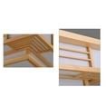 thumbnail image 5 of CNCEST 48W Square Wood Dimming Ceiling Light Japanese Tatami Remote LED Lamp Chandelier, 5 of 10