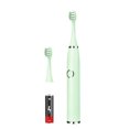 thumbnail image 2 of Cepillo de dientes 28000-37000 Cepillo de dientes eléctrico IPX7 Cepillo de dientes de viaje impermeable, verde, batería, 2 cabezales, 1 batería Inevent HA005425-05B, 2 of 6