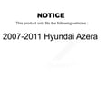 thumbnail image 2 of Transit Auto Front Wheel Bearing Suspension Lower Ball Joint Outer Tie Rod End and Sway Bar Stabilizer Link Kit (8Pc) for Car 2007-2011 Hyundai Azera - Left Right Side (Driver Passenger) K7T-107842, 2 of 10