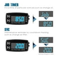 thumbnail image 3 of Runleader Digital LED Engine Hour Meter RPM& Temperature Maintenance Reminder Trailer Golf Cart, 3 of 8
